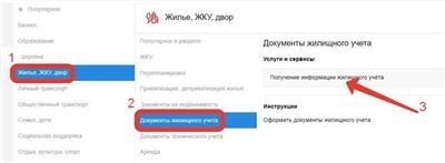 Как получить выписку из домовой книги через Госуслуги