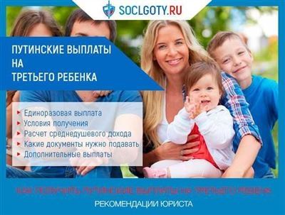 Особенности получения пособий на ребенка в Владимире